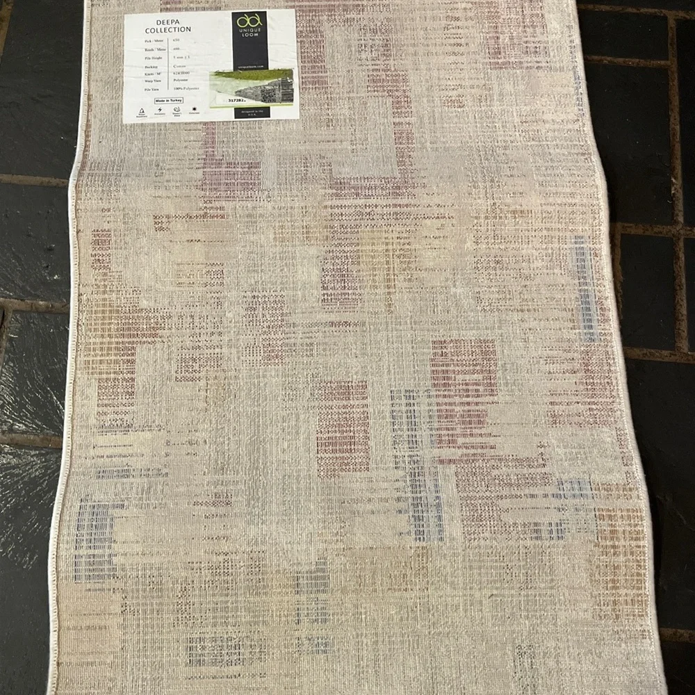 Abstract Patterned Small Area Rug